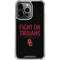 University of Southern California Fight On Trojans iPhone 14 Pro Clear Case